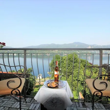 Apartamento Giglio Con Bellissima Vista Lago Ameno